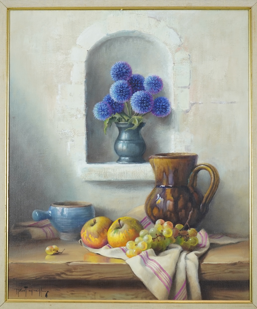 Robert Chailloux, French 1913-2006, ‘Les Chandon Bleus’